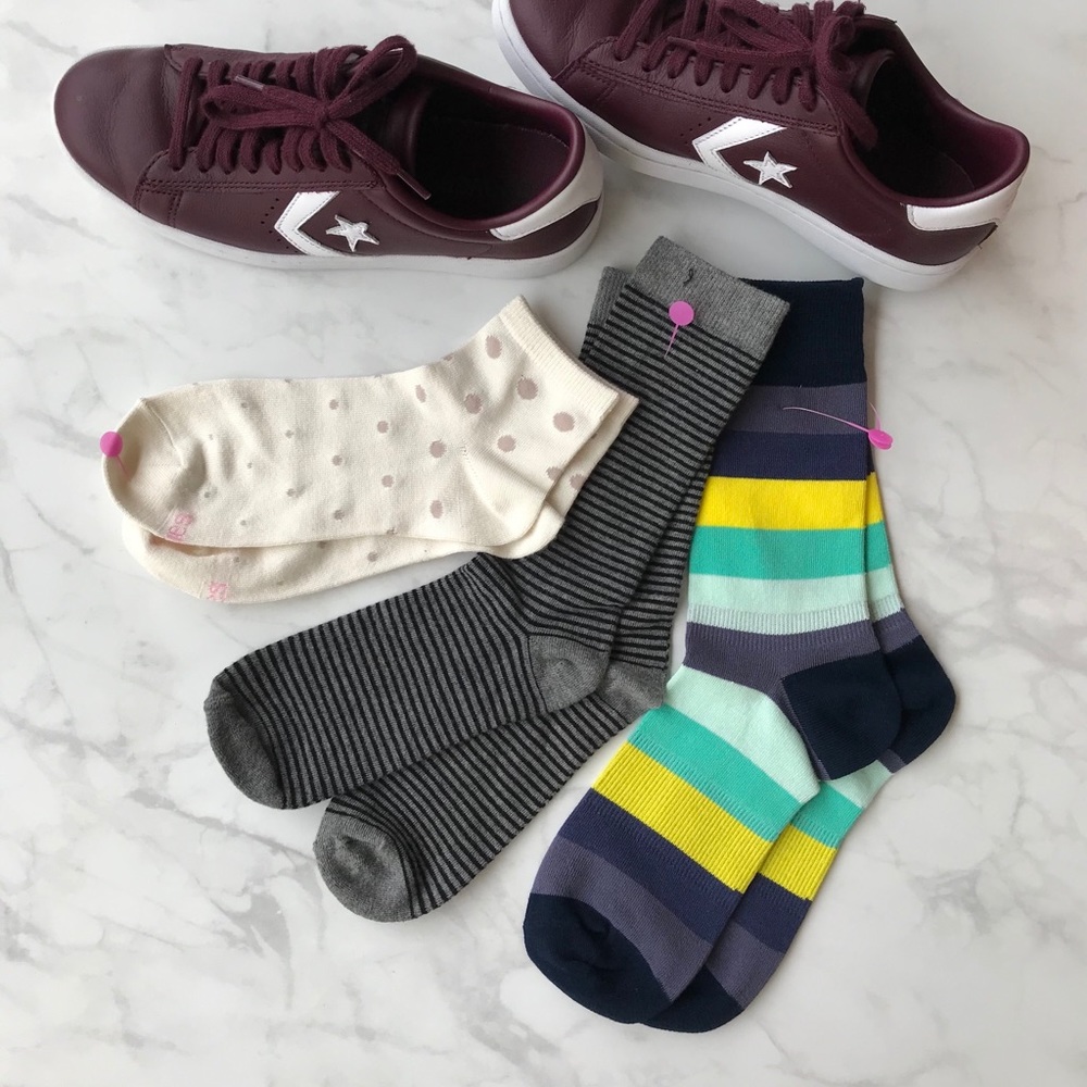 3pair Colored Socks NEW